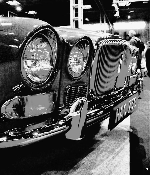 A black and white photo of a classic car - Pistonheads