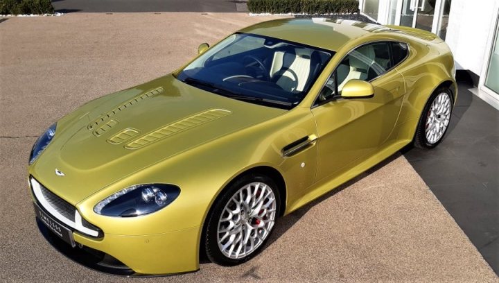 Cosmopolitan Yellow V12V - Page 1 - Aston Martin - PistonHeads UK
