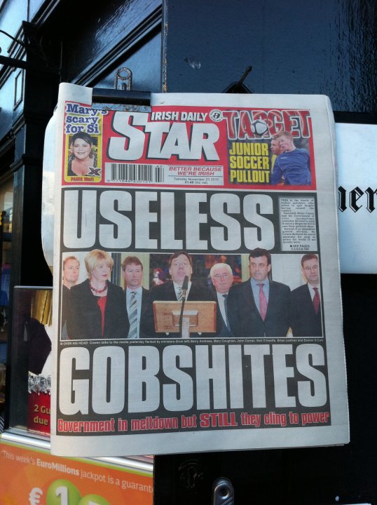 Irish Pistonheads Headline Newspaper Winner