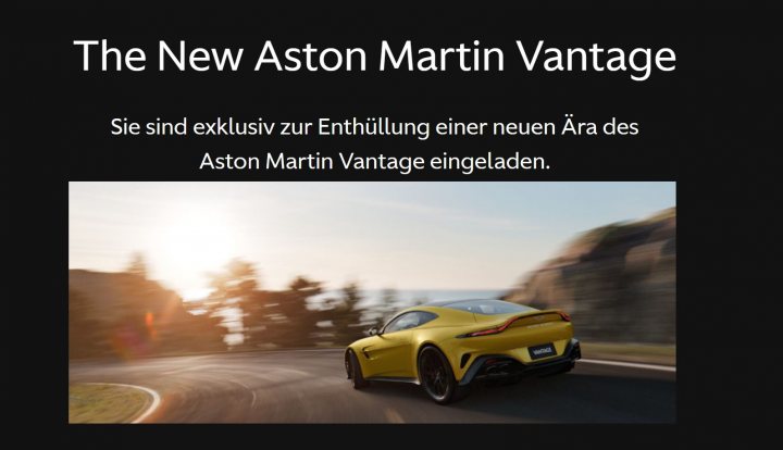 The new Vantage? - Page 28 - Aston Martin - PistonHeads UK