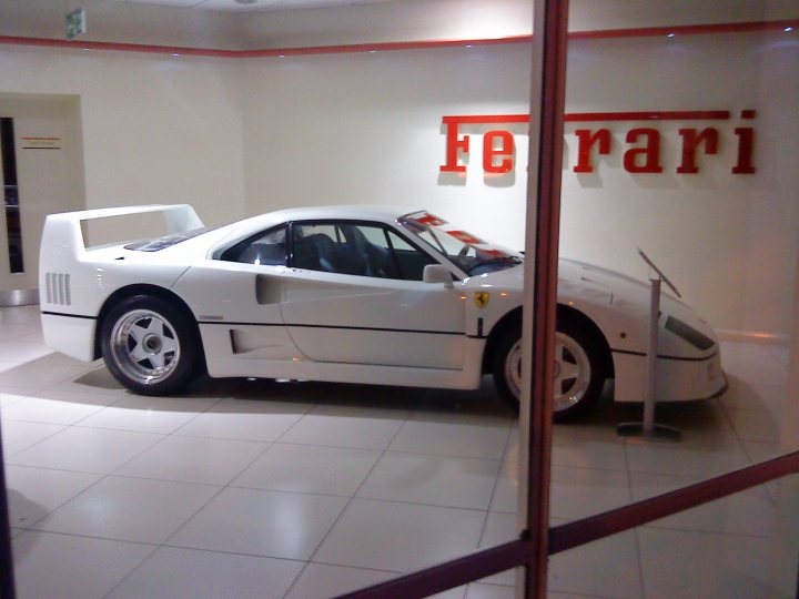 White Ferrari Egham Pistonheads