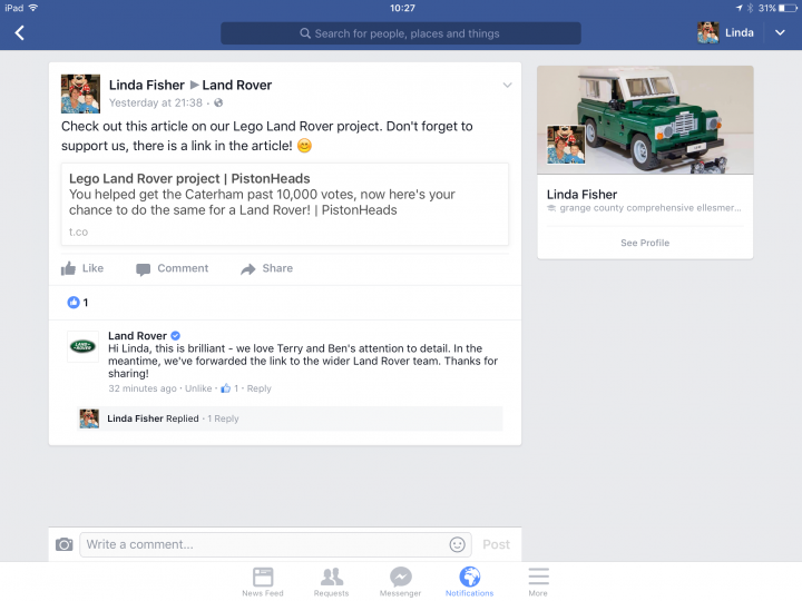 RE: Lego Land Rover project - Page 1 - General Gassing - PistonHeads
