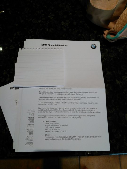 VW finance voluntary termination - excess mileage charge!? - Page 2 - Car Buying - PistonHeads