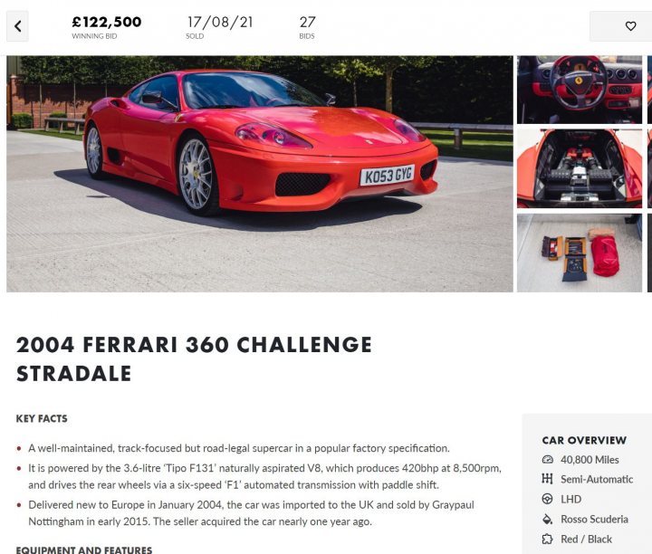 Challenge Stradale thread - Page 80 - Ferrari Classics - PistonHeads UK