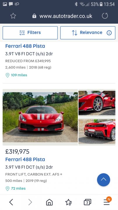Collecting Cars auction results  - Page 37 - Supercar General - PistonHeads