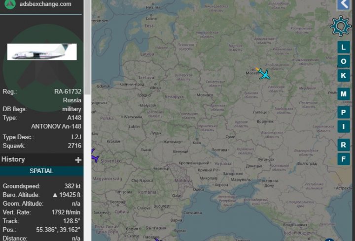 Cool things seen on FlightRadar - Page 427 - Boats, Planes & Trains - PistonHeads UK