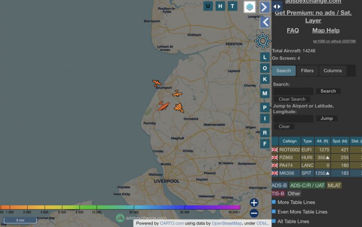 Cool things seen on FlightRadar - Page 439 - Boats, Planes & Trains - PistonHeads UK