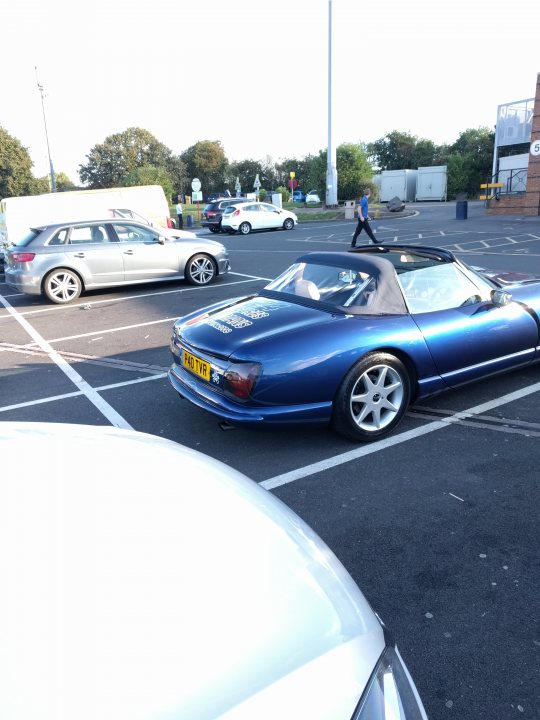Spotted. Powerfully Built director. Watford Gap. - Page 1 - General TVR Stuff & Gossip - PistonHeads