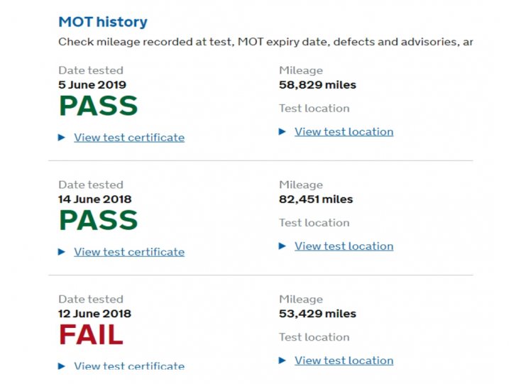 Would You Buy With This Incorrect Mot History Page 1 General