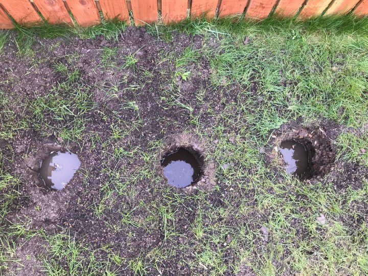 Waterlogged clay soil lawn, drilled sump holes... - Page 1 - Homes, Gardens and DIY - PistonHeads