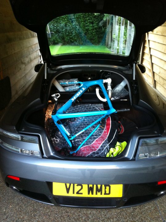 Advice: Anyone Fitted a Mountain Bike into a Vantage - Page 2 - Aston Martin - PistonHeads