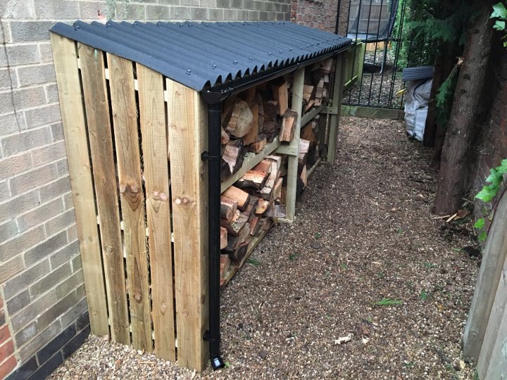 Admire my log store. - Page 1 - Homes, Gardens and DIY - PistonHeads
