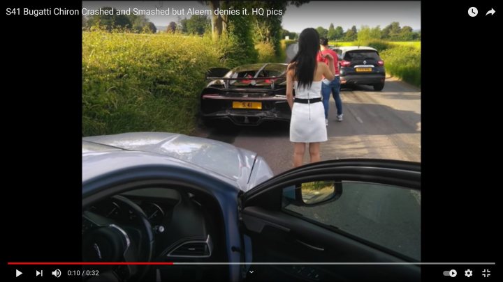 Bugatti Chiron Crashed  - Page 1 - Supercar General - PistonHeads UK