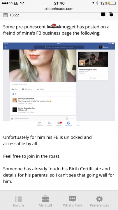Facebook fails Vol. 2 - Page 63 - The Lounge - PistonHeads