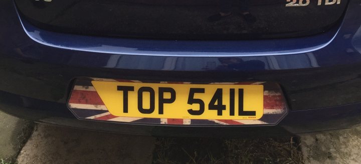 Wife stopped for illegal number plate... - Page 9 - Speed, Plod & the Law - PistonHeads