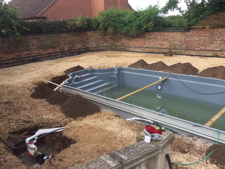 11m x 4m outdoor swimming pool in 3 weeks (with paving) - Page 43 - Homes, Gardens and DIY - PistonHeads