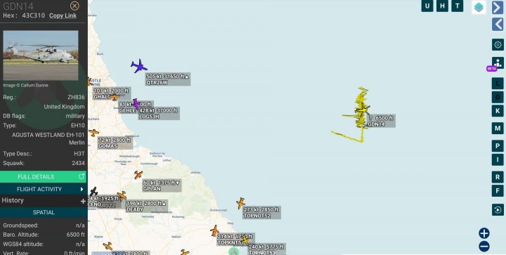 Cool things seen on FlightRadar - Page 572 - Boats, Planes & Trains - PistonHeads UK