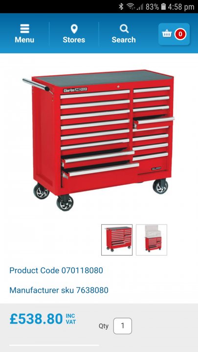 Best Roll Cabinet / Tool Chest for home use?? - Page 1 - Home Mechanics - PistonHeads - 