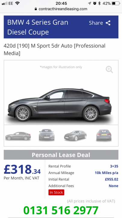 Best Lease Car Deals Available? (Vol 4) - Page 501 - Car Buying - PistonHeads