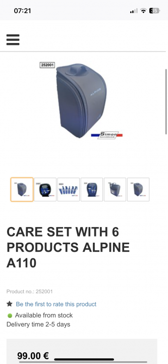 Storage Pack Option - Page 1 - Alpine - PistonHeads UK