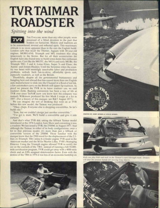 TVR 3000s covertible - Page 8 - Classics - PistonHeads