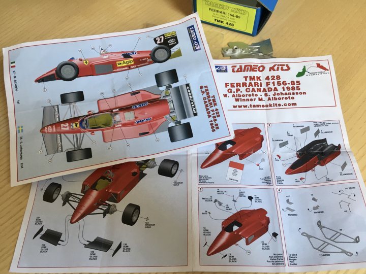 Tameo 1:43 Ferrari 156/85 - Page 1 - Scale Models - PistonHeads