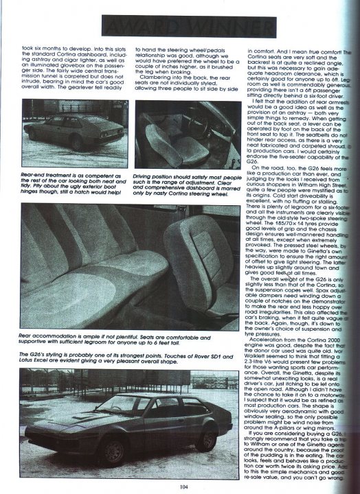 Ginetta Book - Page 1 - Ginetta - PistonHeads