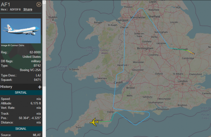 Cool things seen on FlightRadar - Page 291 - Boats, Planes & Trains - PistonHeads UK