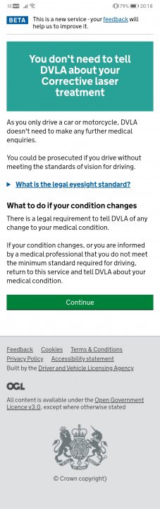 Removing 01 code from licence after laser eye surgery - Page 1 - Speed, Plod & the Law - PistonHeads UK