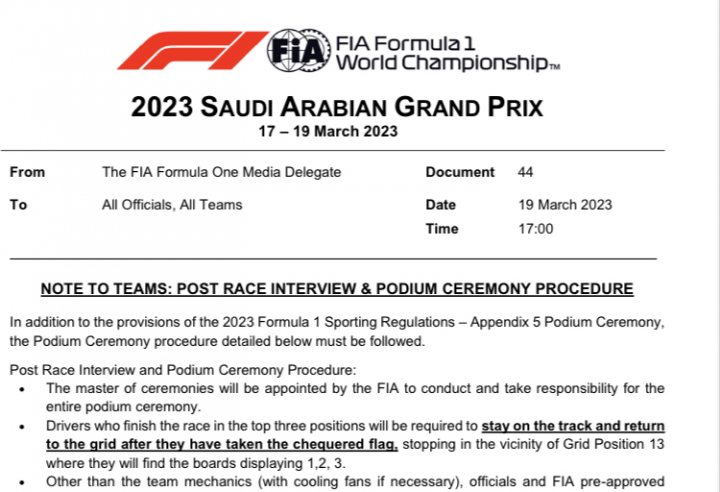 Official 2023 Saudi Arabia Grand Prix Thread ***SPOILERS*** - Page 59 - Formula 1 - PistonHeads UK