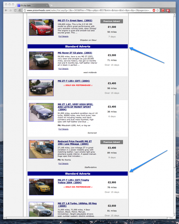 Standard ads appearing twice - Page 1 - Website Feedback - PistonHeads