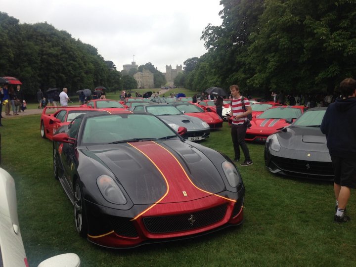 Windsor 16th July - Ferrari Anniversary pics