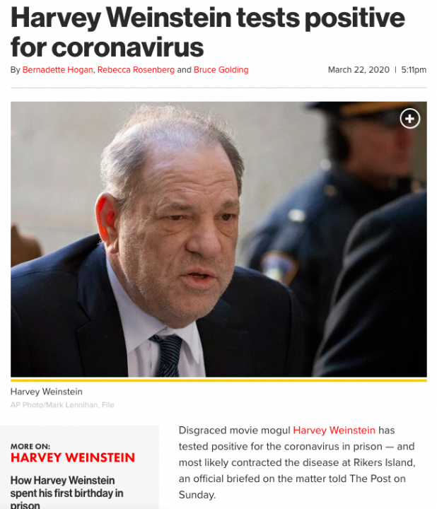 Harvey Weinstein - Page 72 - News, Politics & Economics - PistonHeads