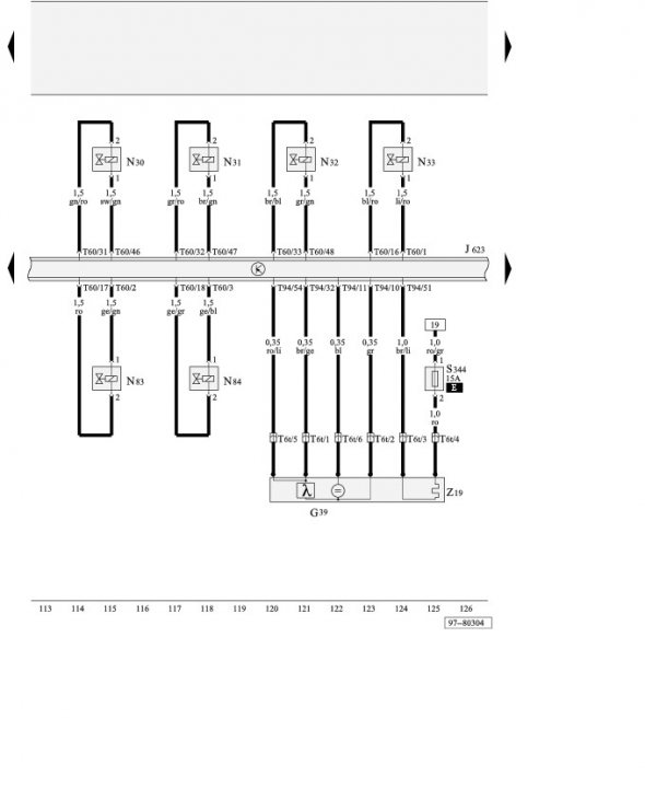 A black and white photo of a black and white photo - The image is a black and white diagram of an electrical circuit or control panel. It shows various connections, with lines connecting the elements, suggesting a flow of electricity or signal between them. There are symbols representing light bulbs, switches, and possibly other components of the system, such as resistors or capacitors. Each symbol is labeled with numbers indicating their position in the circuit or panel. The layout appears to be meticulously planned out, showing the pathways of a system designed for multiple functions.