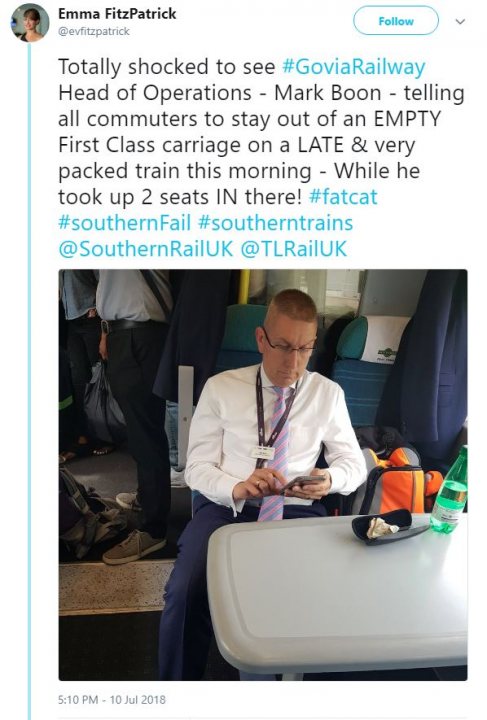 Get out of First Class, I'm having 2 seats - Page 1 - Boats, Planes & Trains - PistonHeads