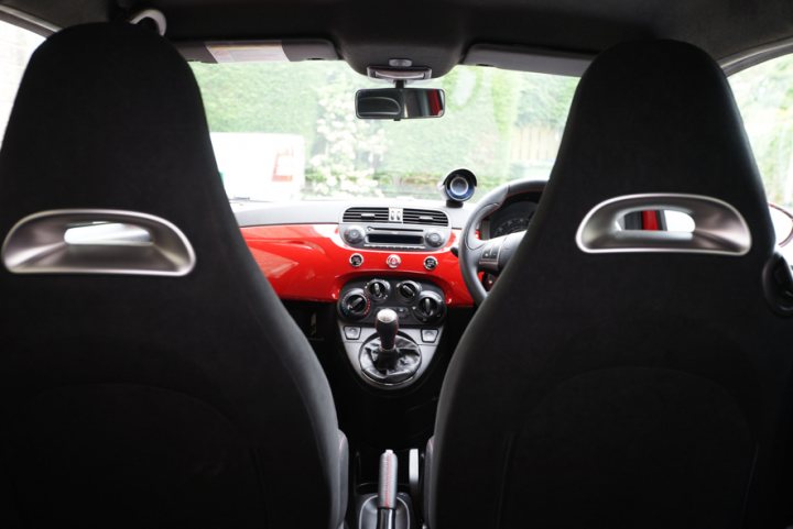 Turnip's 2010 Red Abarth 500 - With White Stripes of Course  - Page 1 - Readers' Cars - PistonHeads
