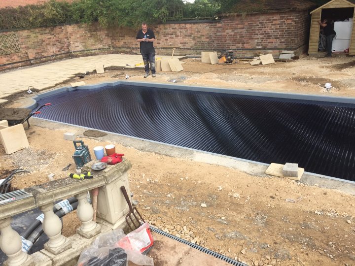 11m x 4m outdoor swimming pool in 3 weeks (with paving) - Page 64 - Homes, Gardens and DIY - PistonHeads