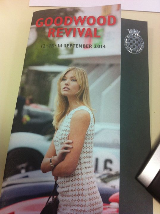 Does anyone recognize this lass? Goodwood Pamphlet. - Page 1 - Goodwood Events - PistonHeads