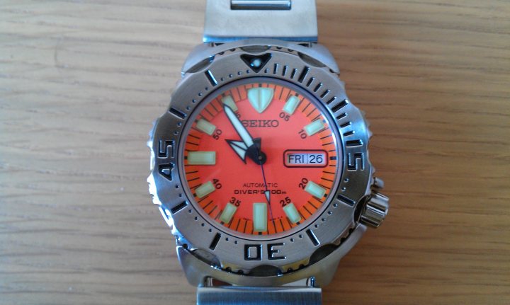 My Orange Monster from Creation - Page 1 - Watches - PistonHeads