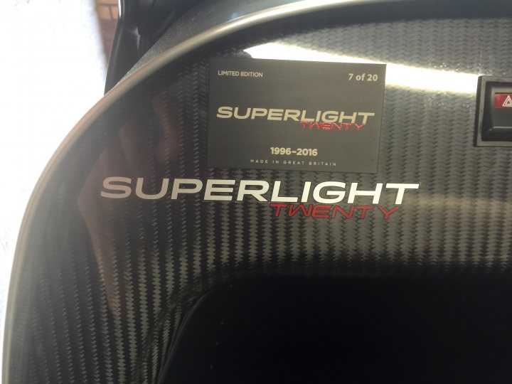 New Superlight 20 Limited Edition - Page 6 - Caterham - PistonHeads