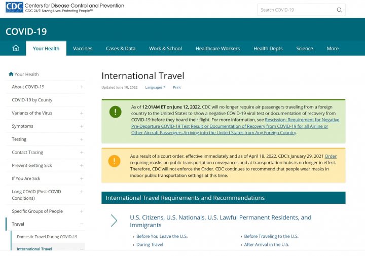 Covid, USA, tests, Baffled, please help - Page 14 - Holidays & Travel - PistonHeads UK