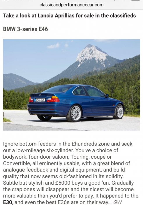 E46 as an investment - Page 3 - BMW General - PistonHeads