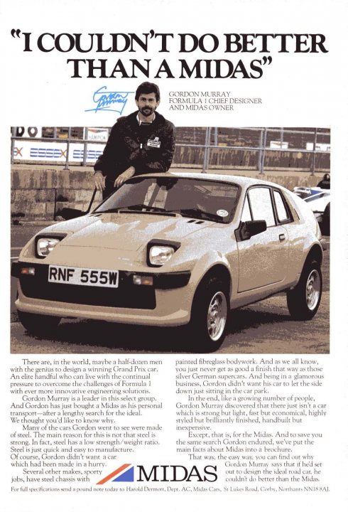 RE: 50 years of Gordon Murray design! - Page 1 - General Gassing - PistonHeads