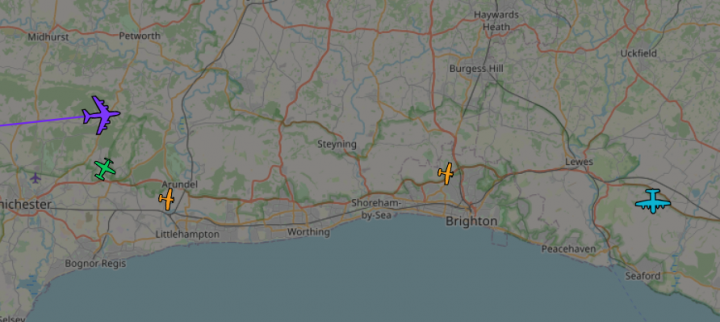 Cool things seen on FlightRadar - Page 250 - Boats, Planes & Trains - PistonHeads UK
