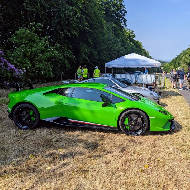 Lamborghini from Houghton Tower annual charity meet