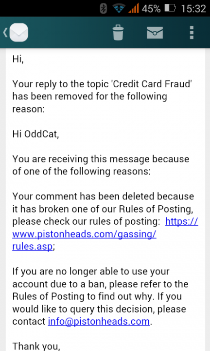 Credit Card Fraud - Page 6 - Speed, Plod & the Law - PistonHeads