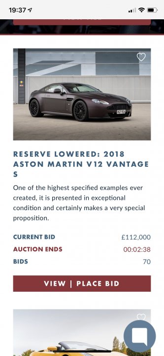 Collecting Cars auction results  - Page 82 - Supercar General - PistonHeads