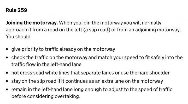 Priority on slip roads  - Page 3 - Advanced Driving - PistonHeads UK