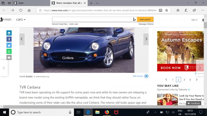 Cerbera mentioned on MSN Cars - Page 1 - Cerbera - PistonHeads