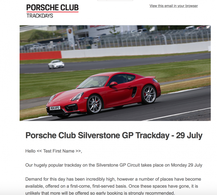 Porsche GT track day - Page 29 - 911/Carrera GT - PistonHeads